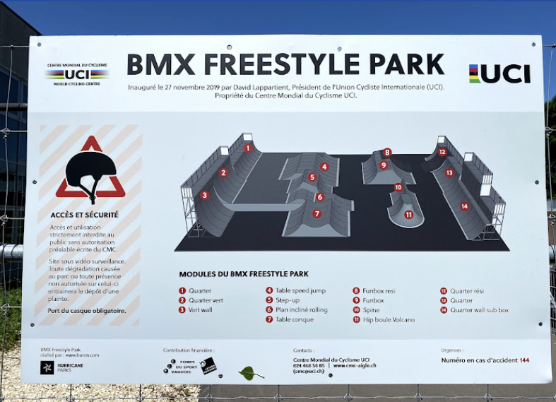 UCI Freestyle BMX Park